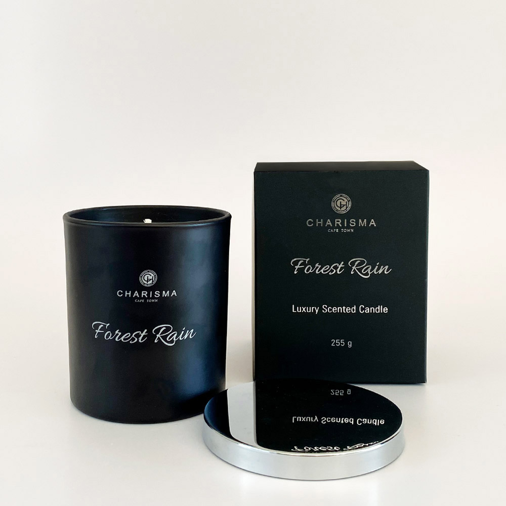 Forest Rain Luxury Scented Candle - 255g - Charisma Candles