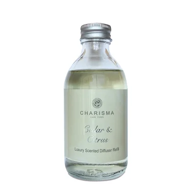 Classic Luxury Scented Diffuser Refill - 200ml (Cedar & Citrus)