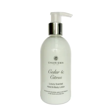 Classic Luxury Scented Hand & Body Lotion - 250ml (Cedar & Citrus)