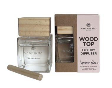 Wooden Top diffusers, Ispahan Rose – 150ml