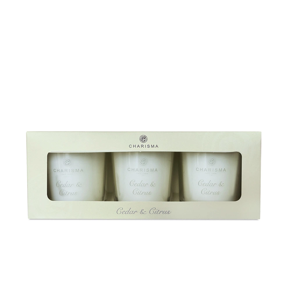 Classic Luxury Scented 3x Candle set (3 x 75g)