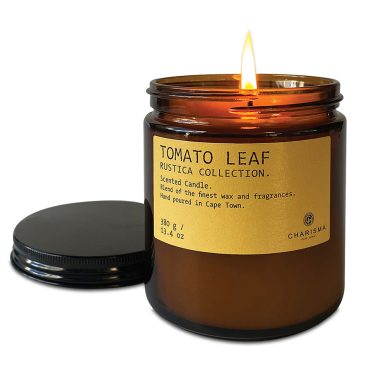 Rustica Tomato Leaf Luxury Scented Candle - 380g