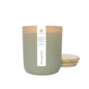 Serenity Luxury Scented Candle, Gingerlilly - 230g